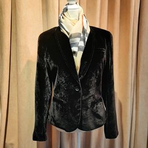 Lucky Brand velvet blazer